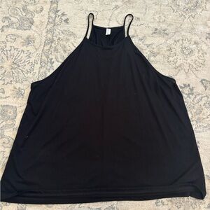 Black Women's Halter Tank Top - Unbranded